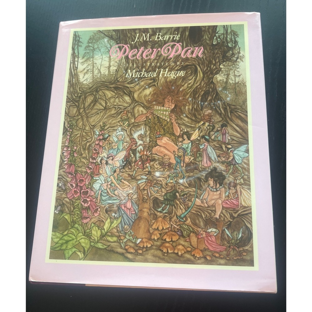Peter Pan J.M. Barrie Michael Hague Illustrated First Edition 1987 Hardcover EUC